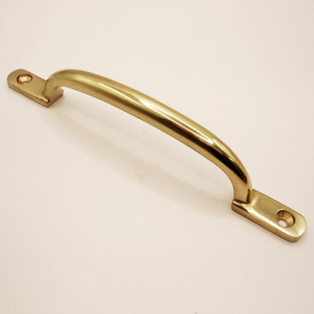 TWC007/PB • 156mm • Polished Brass • Forged Heavy Sash Handle